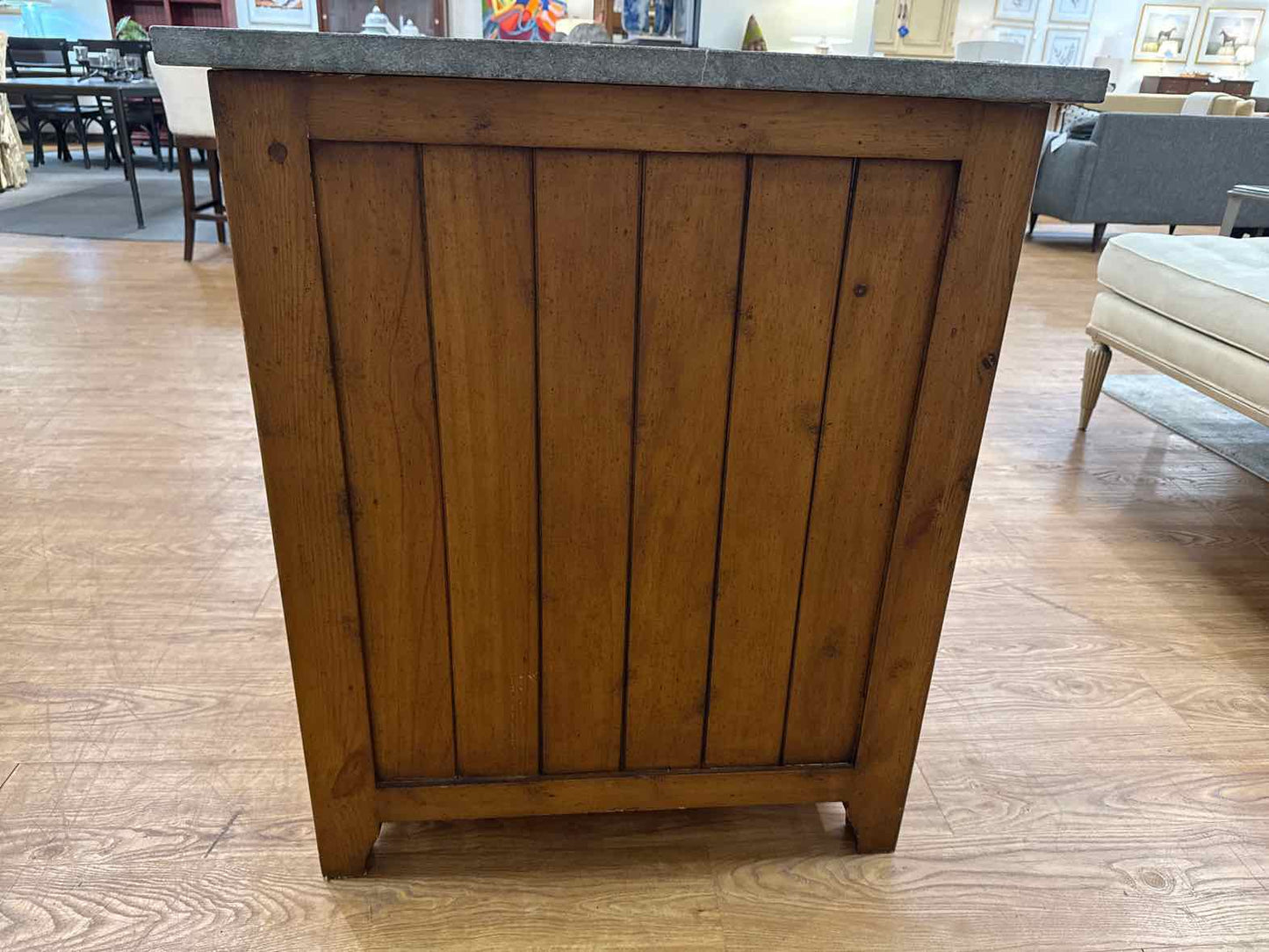 Distressed Pine Kitchen Island