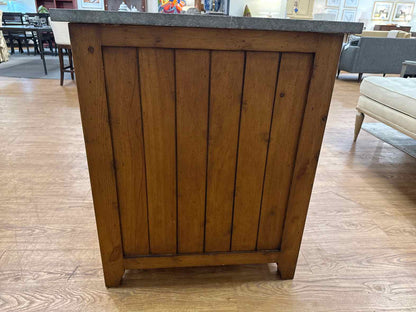 Distressed Pine Kitchen Island