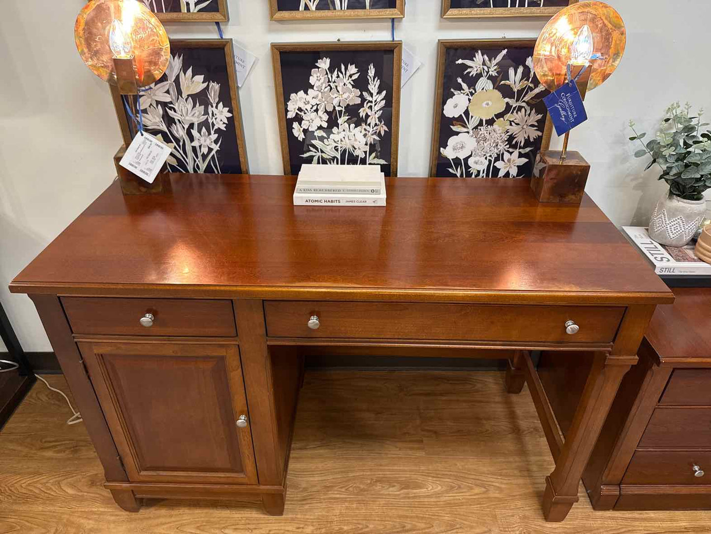 Thomasville 2-Drawer Cherry Desk