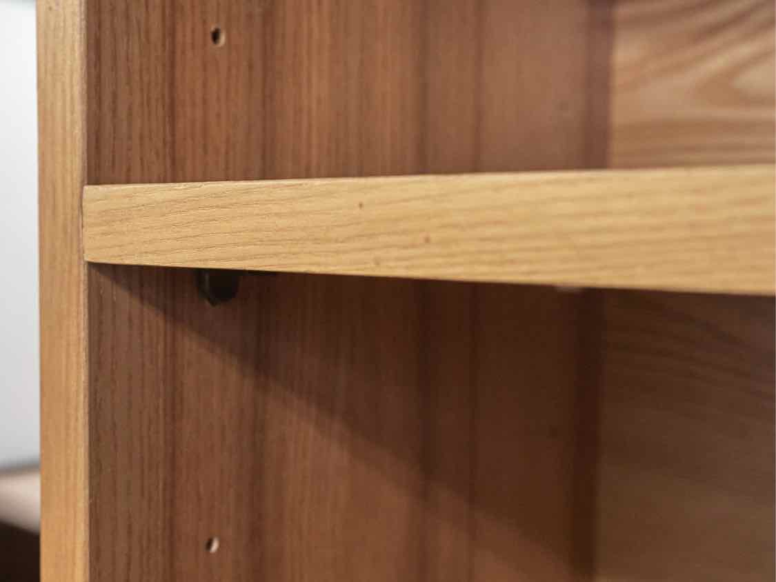 Oak Bookcase with 5 Shelves