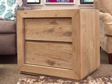 Pair of Restoration Hardware Oak Nightstands