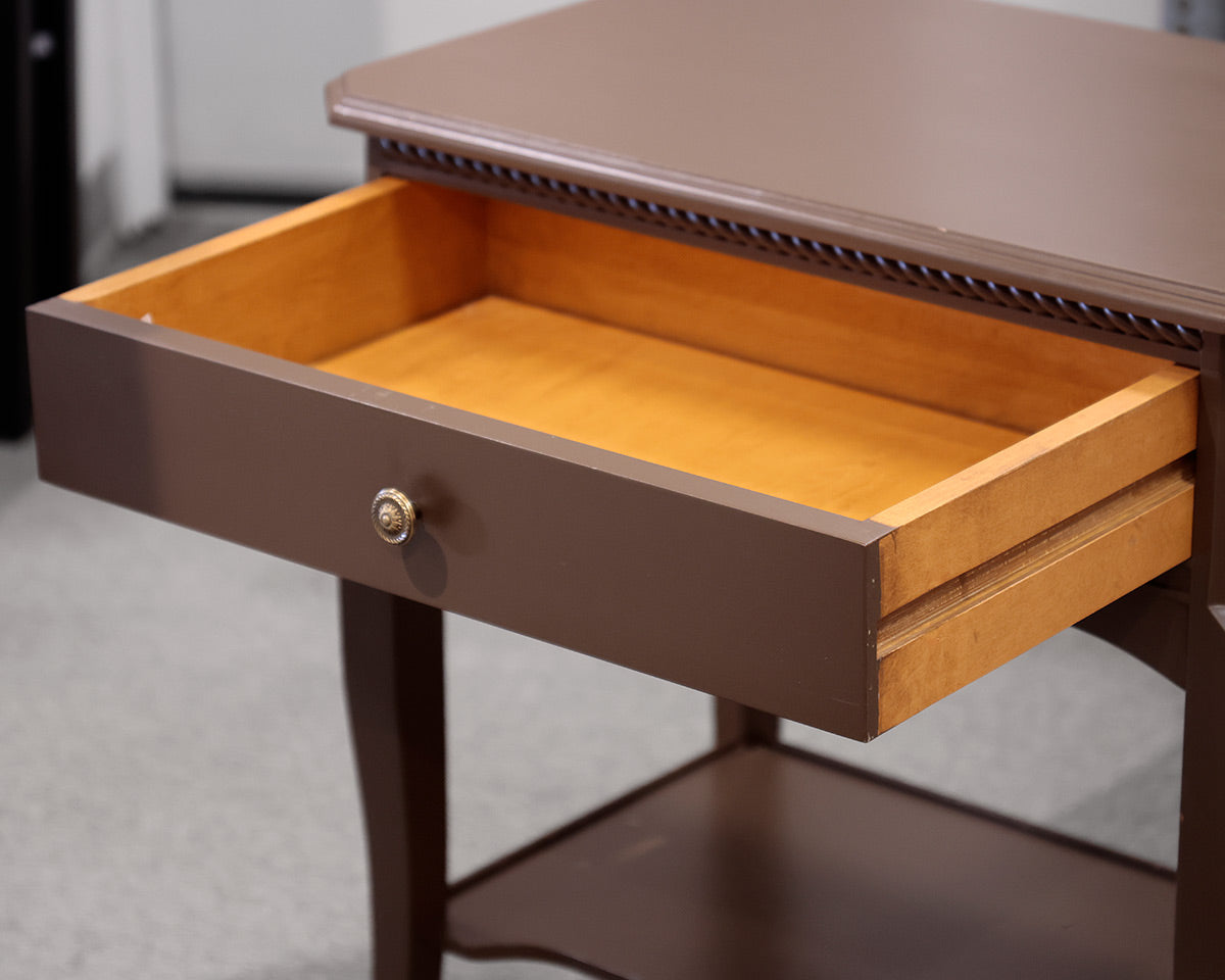 Chocolate Brown Nightstand