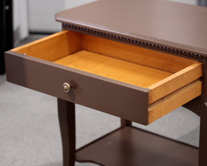 Chocolate Brown Nightstand