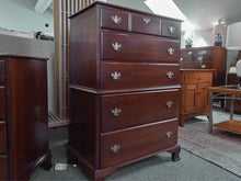 Hungerford Furniture Mahogany 5 Drawer Chest on Chest