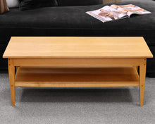 Pompanoosuc Mills Light Maple Coffee Table