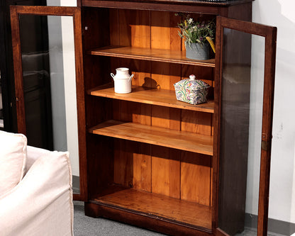 Antique Mahogany 2-Door Cabinet