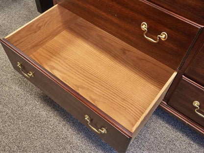 Henkel Harris Mahogany Nine Drawer Dresser
