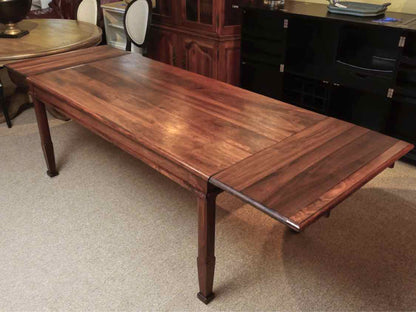 Cherry With Bread Board Ends Includes( 2) 17" Leaves Dining Table