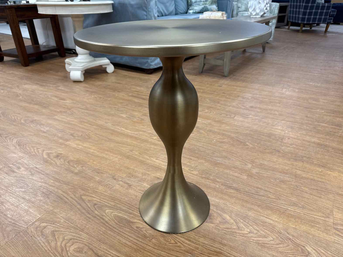 Matte Gold Accent Tables