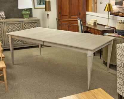 Gat Creek Marseille 84" Expanding Dining Table in Weather Oak Sail Finish