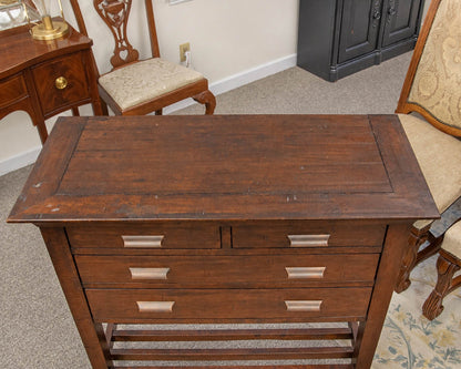 Hammary Furniture 4 Drawer Server in Dark Wood