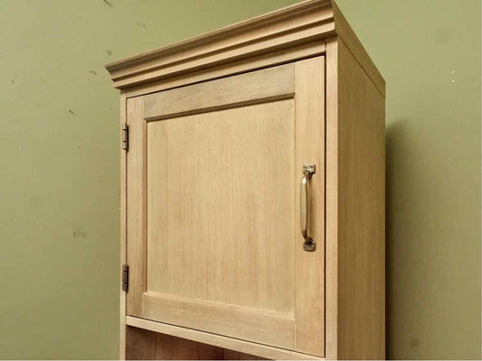 Pottery Barn 'Hampton' Finish 'Brushed Fog' 8 Shelf 2 Door  Bookcase