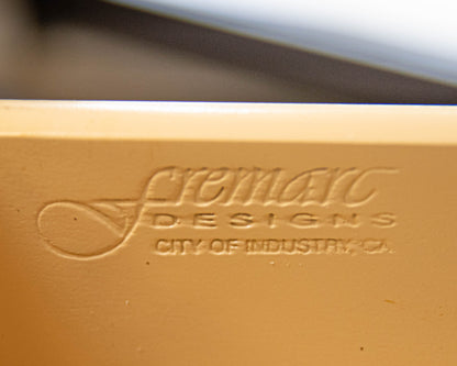 Fremarc Cream & Cherry Bedside Chest