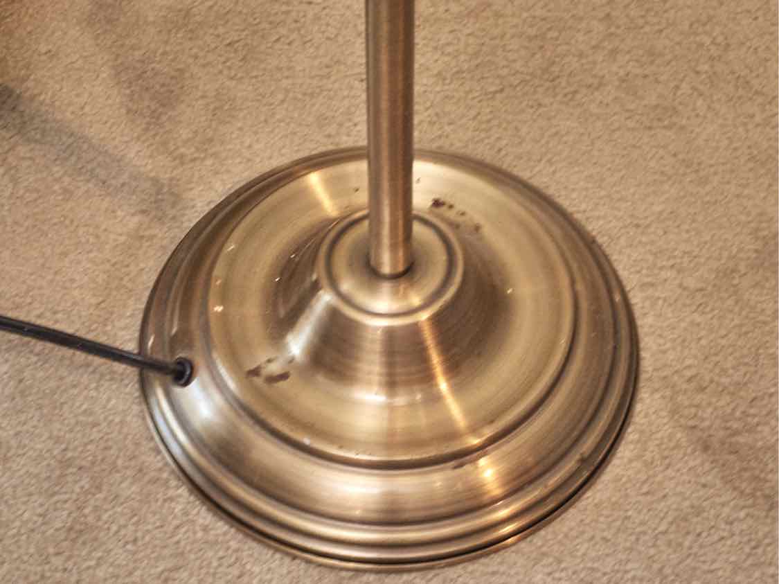 Brass Nautical Lantern Floor Lamp