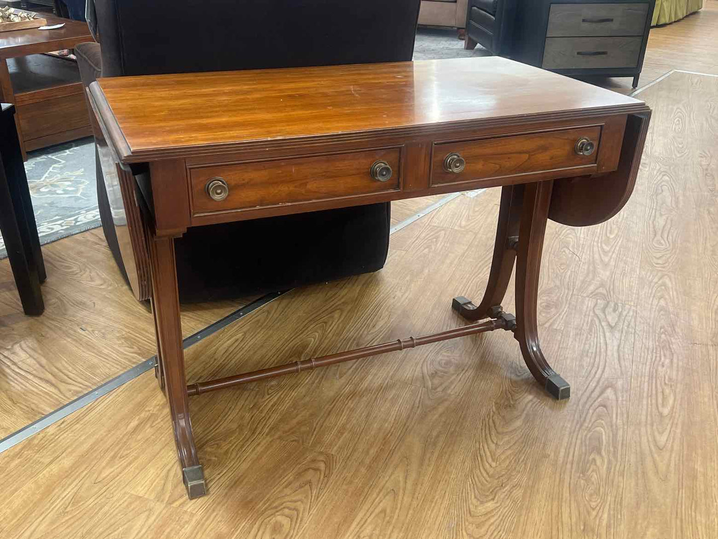 Pennsylvania House Mahogany Drop Leaf Console