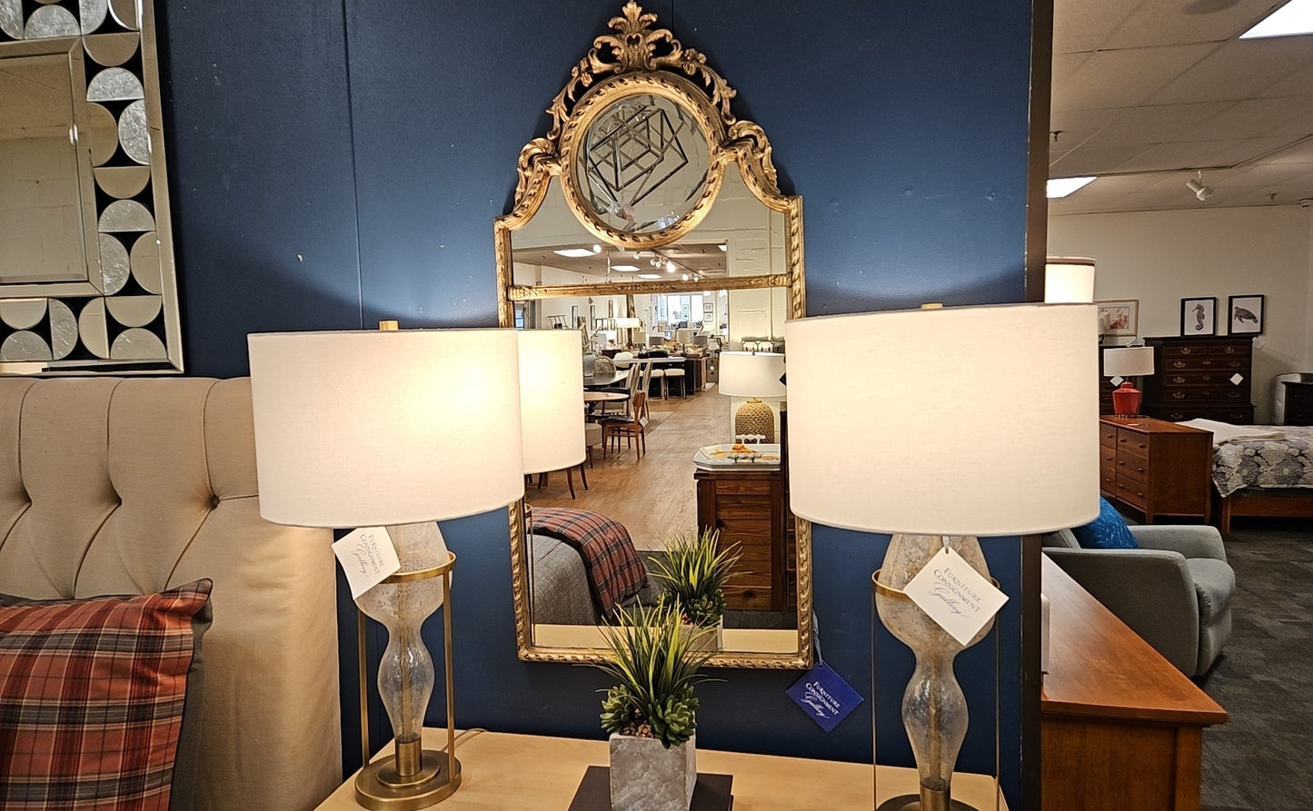 John Richard Antique Silver Mirror