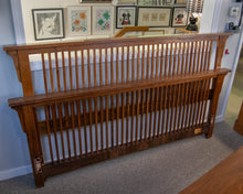 Shaker Mission Style Oak King Bed