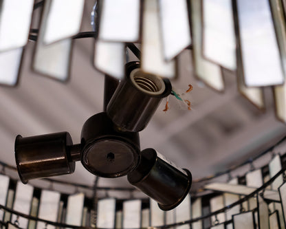 Pottery Barn Astrid Capiz Chandelier