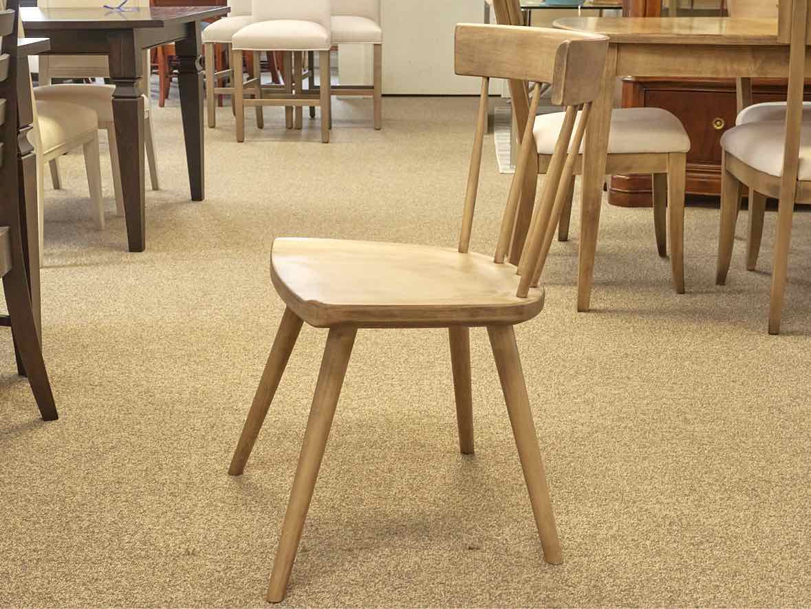 Set of 6 Gat Creek "Lana" Maple Dining Chairs in Classic Barley Finish