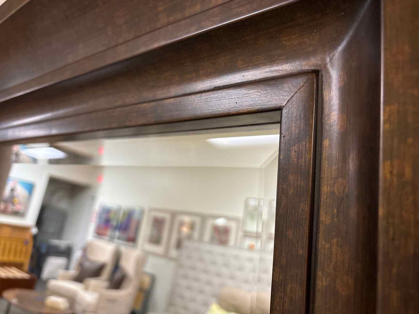 Uttermost Large Cherry Mirror