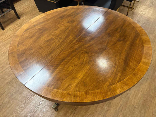 John Widdicomb Inlaid Extension Dining Table