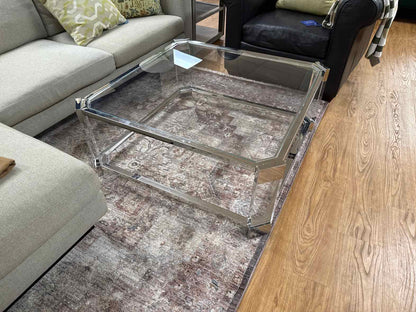 MG+BW 'Melrose' Glass Cocktail Table