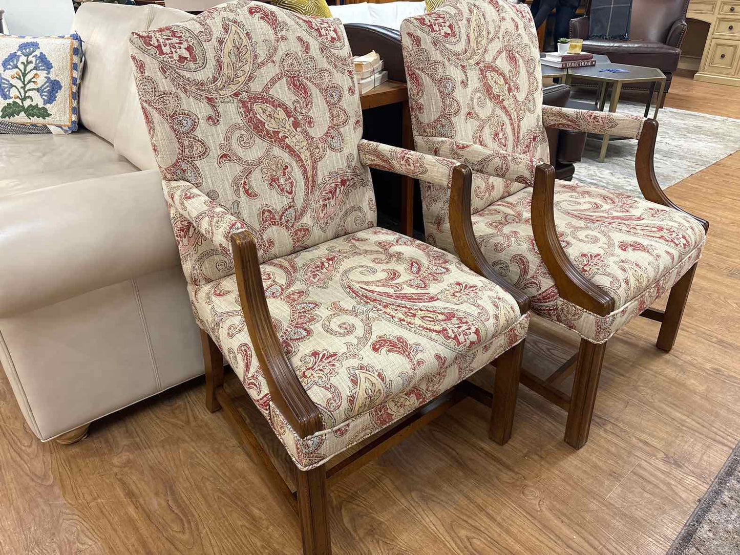 Sam Moore Pair of Arm Chairs