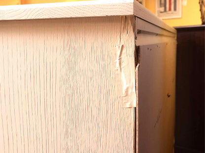 Vaughan Bassett  White Finish Fundamentals 6 Drawer Dresser