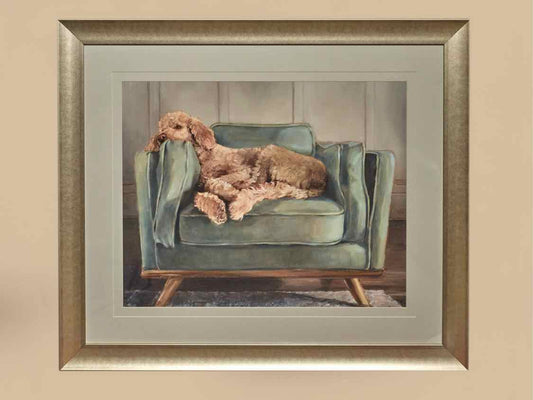 'Canine Portrait' Framed Print