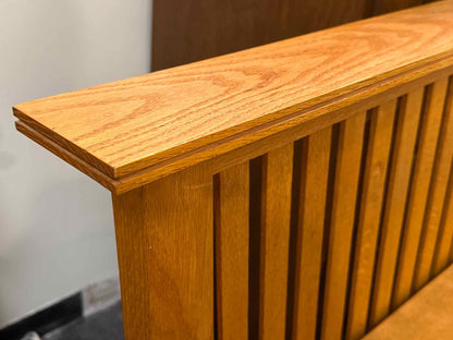 Mission Style Oak Queen Bed