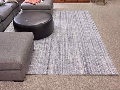 Annie Selke Wool Area Rug in Blue & Grey