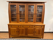 Amish Furniture Gallery Cherry China Cabinet