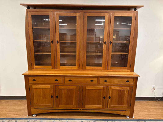 Amish Furniture Gallery Cherry China Cabinet