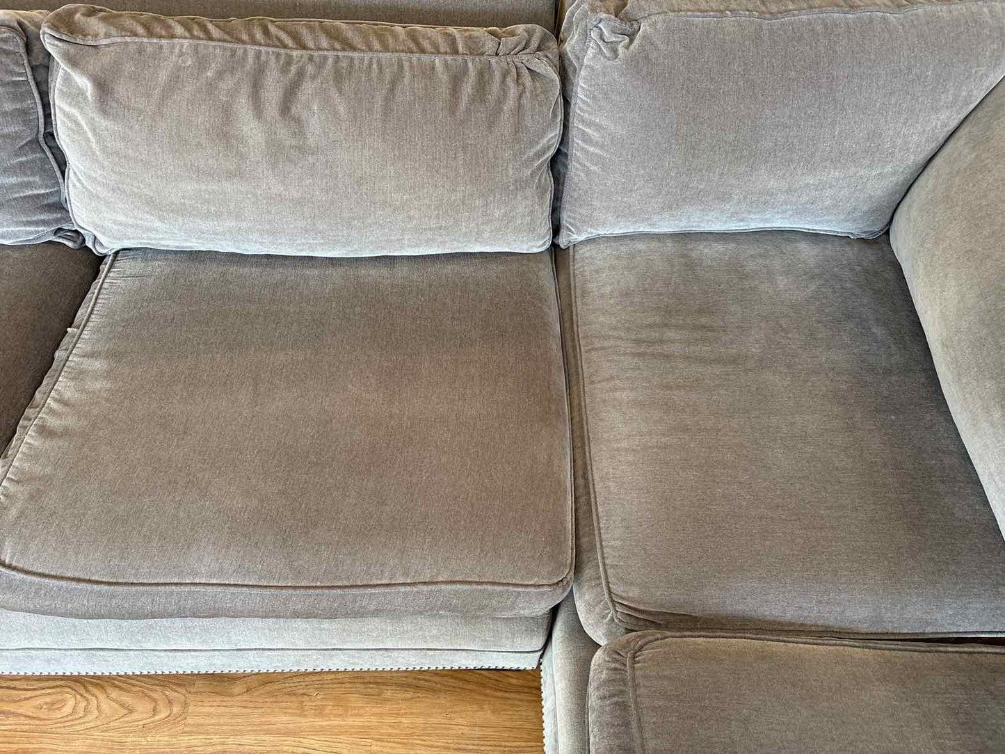 Mitchell Gold + Bob Williams 2-Piece Grey Sectional