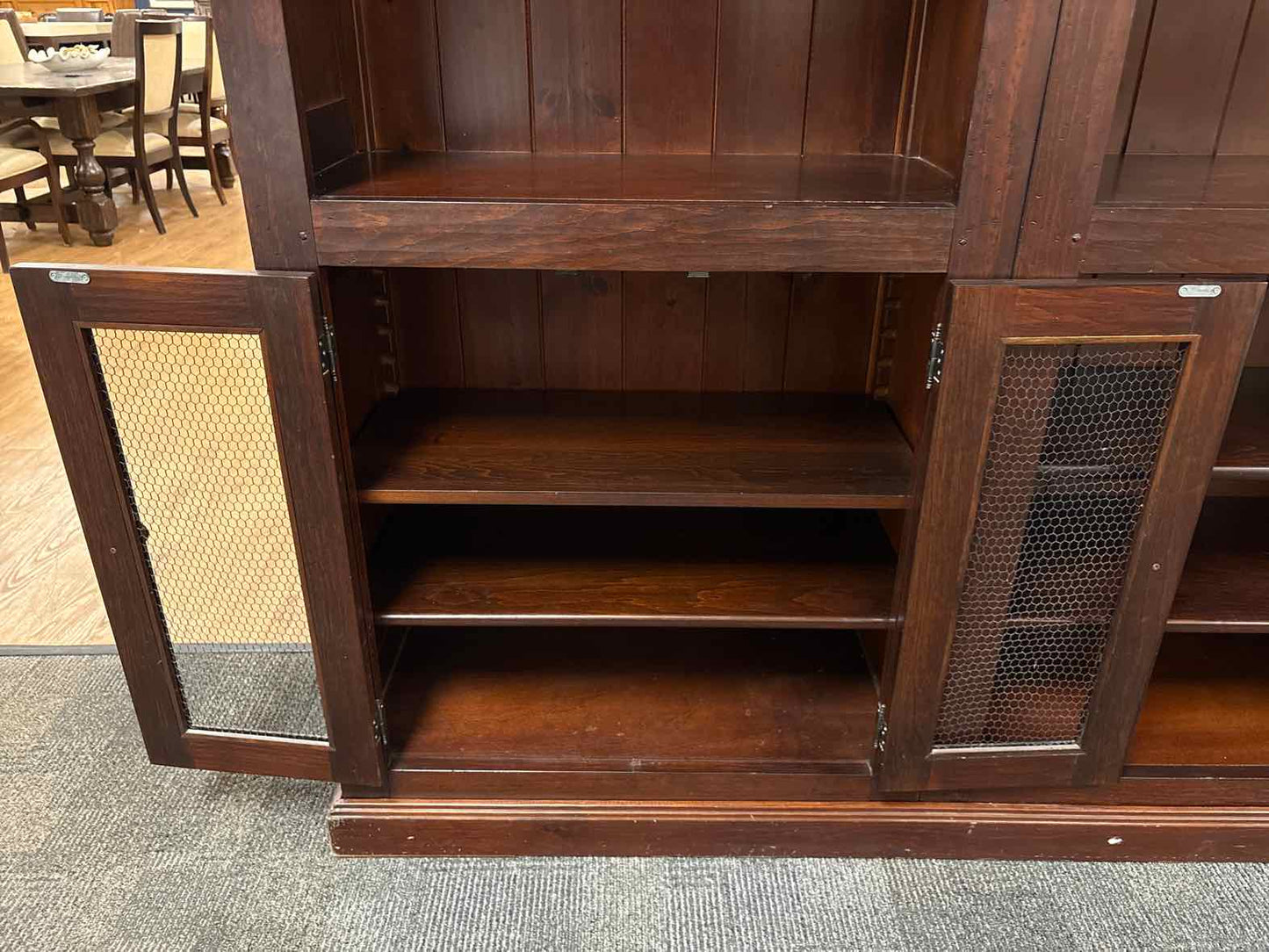 Rustic 3-Piece Bookcase