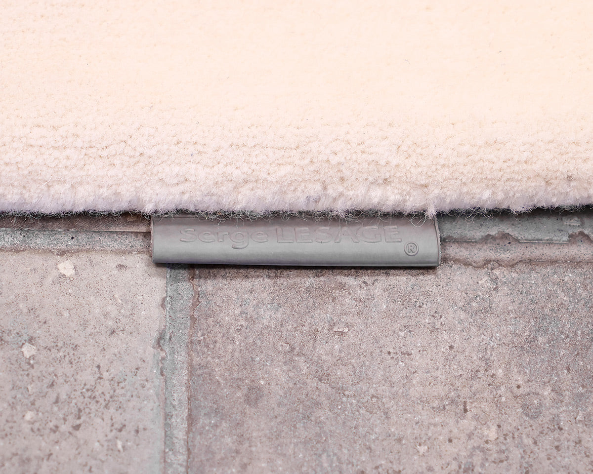 Serge LeSage Crazed Blue-toned Wave Rug