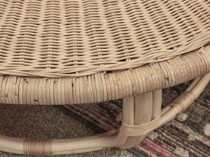 Serena & Lily 'Anguilla' Rattan Cocktail Table