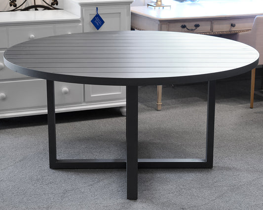 Restoration Hardware Aegean Aluminum 60" Round Outdoor Dining Table