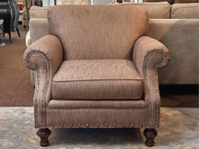 ThomasvilleTweed Blend Upholstered  Nailhead Trim Club Chair