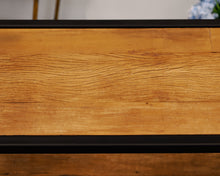 Open Shelf Two-Tier Console Table