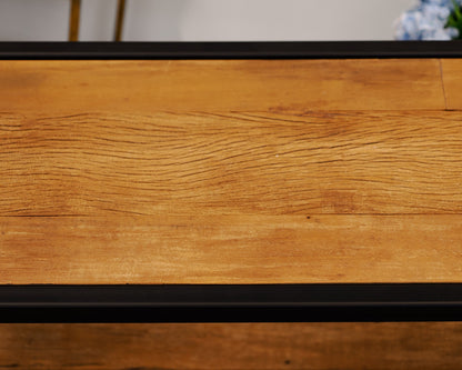 Open Shelf Two-Tier Console Table