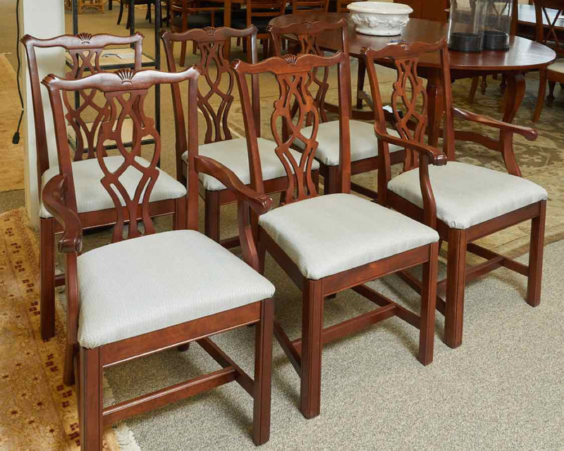 Set of Crescent Furniture Dining Chairs