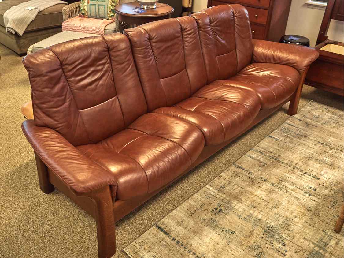 Stressless 'Buckingham' Leather Sofa