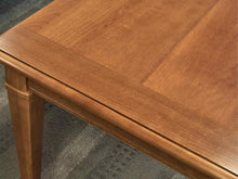 Expanding Dining Table in Maple on Tapered Legs