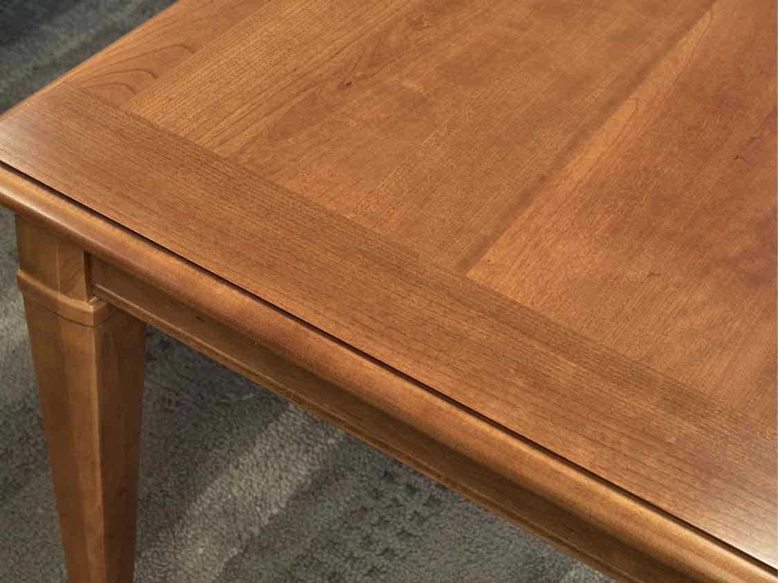 Expanding Dining Table in Maple on Tapered Legs