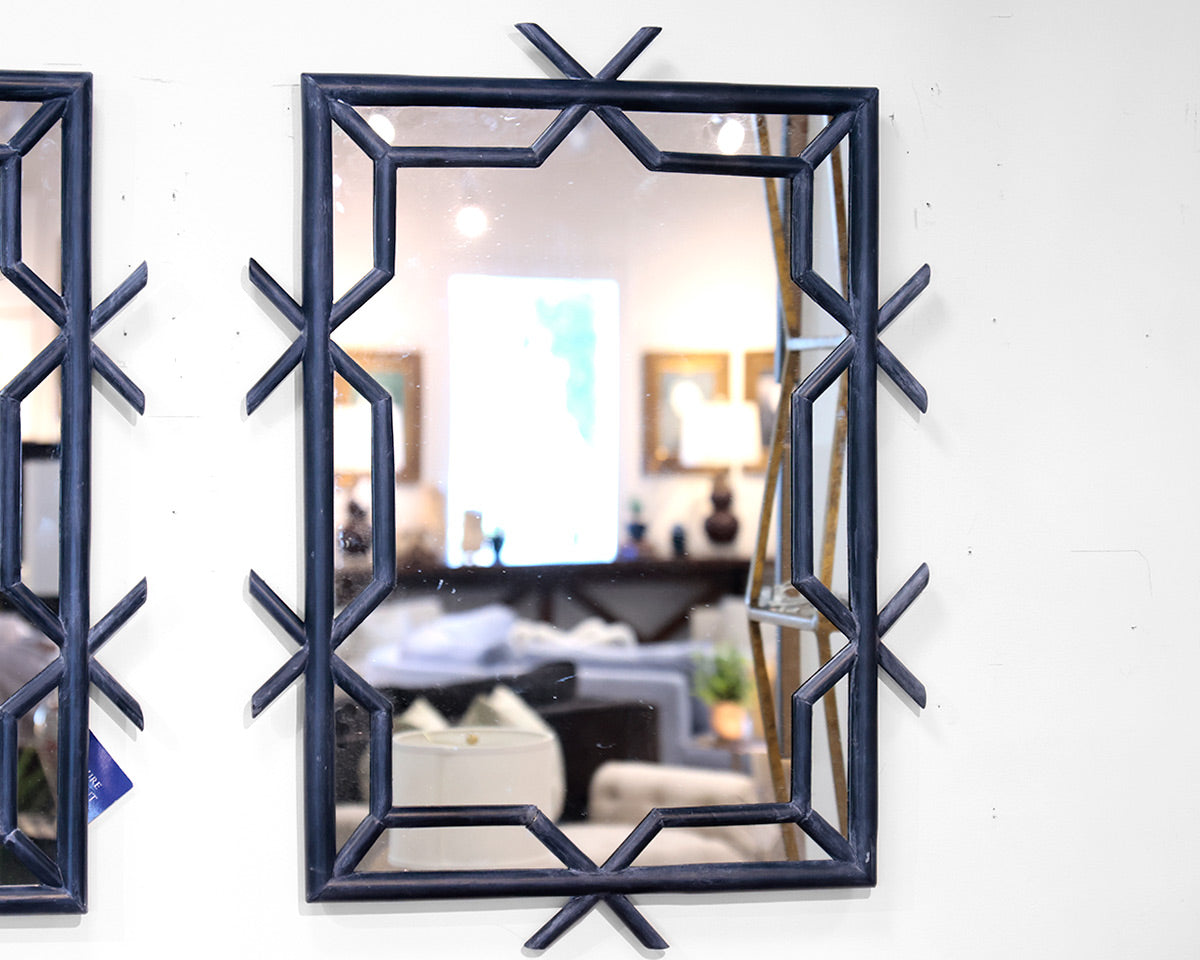 Serena & Lily "Lania" Rattan Mirror