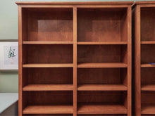 Cherry 10 Adjustable Shelf Bookcase