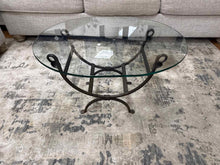 Crate & Barrel Iron Cocktail Tables