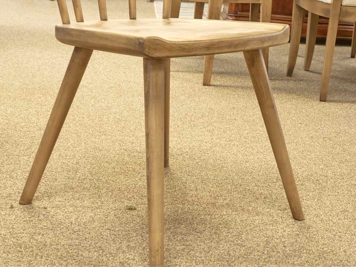 Set of 6 Gat Creek "Lana" Maple Dining Chairs in Classic Barley Finish