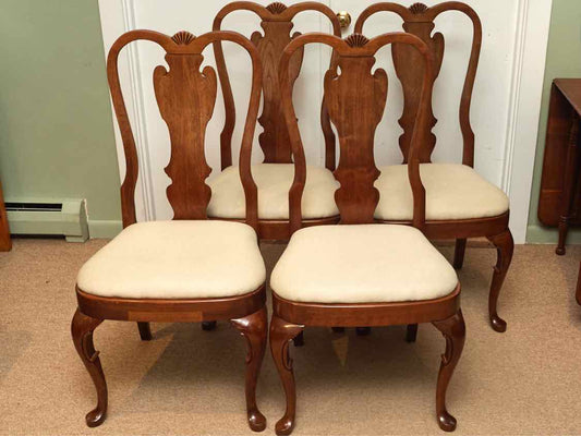 Set Of 4 Pennsylvania House Cherry  Dining Chairs